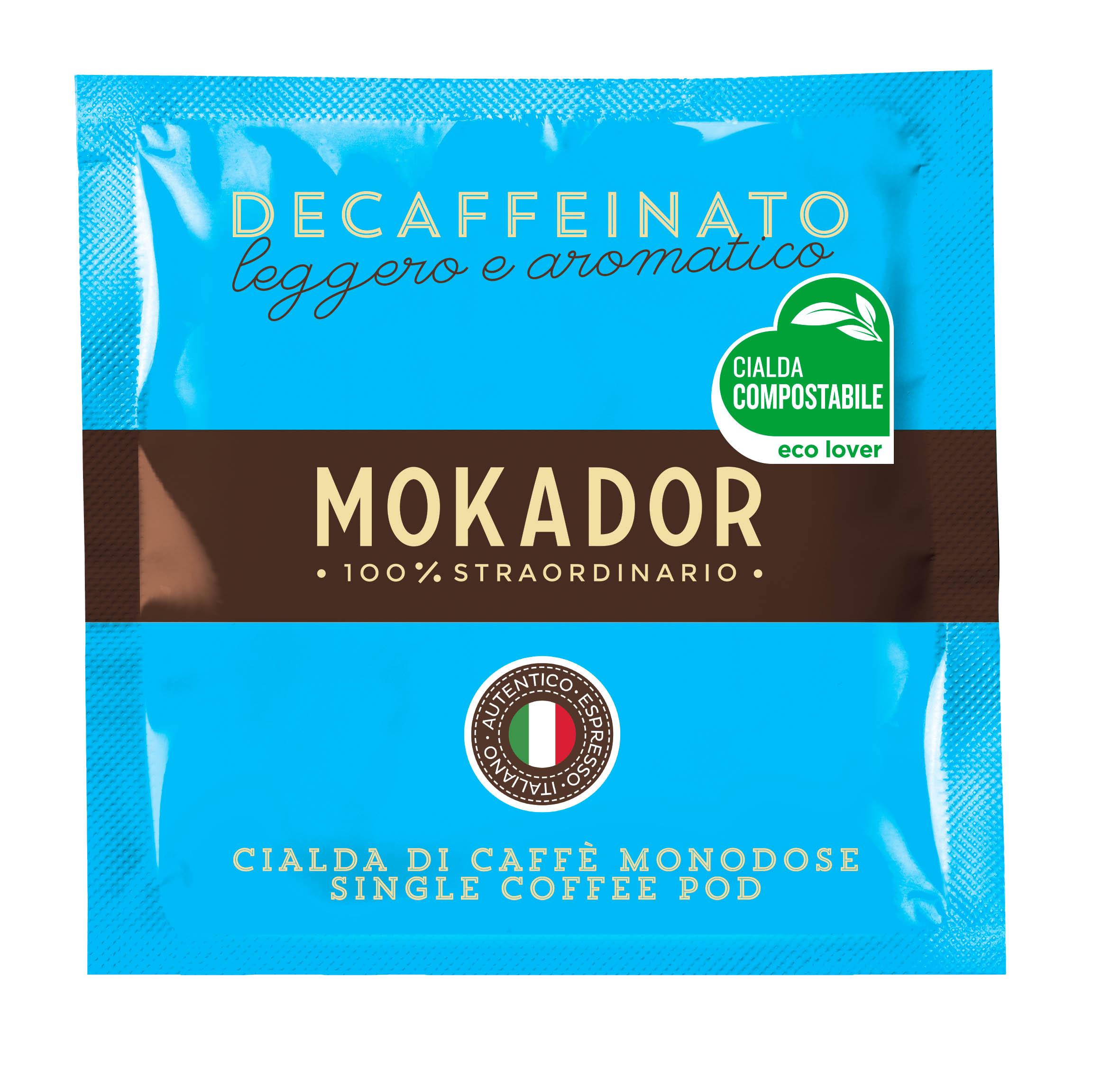 Decaffeinato 20 cialde Mokador