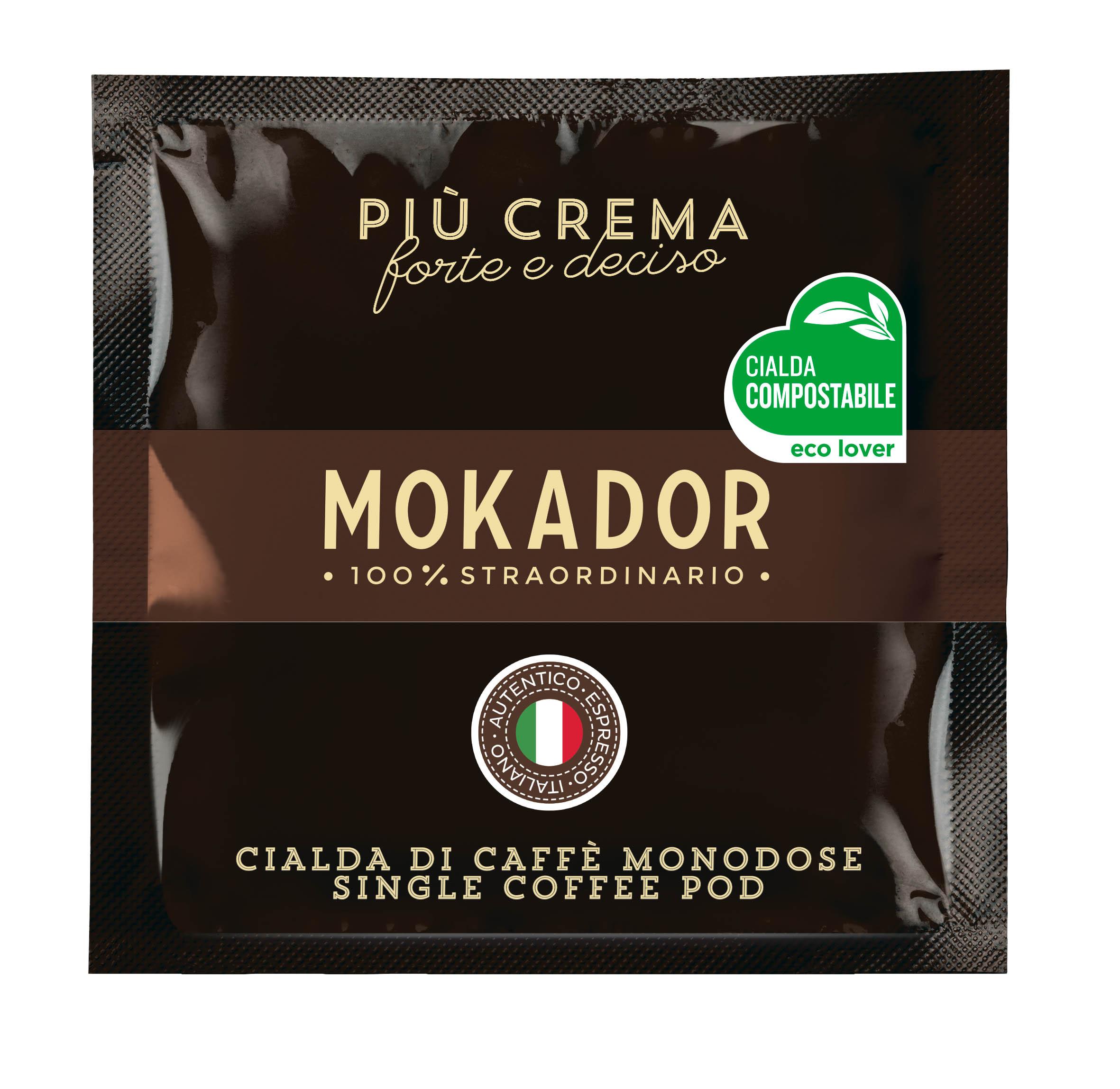 Più Crema 50 cialde Mokador