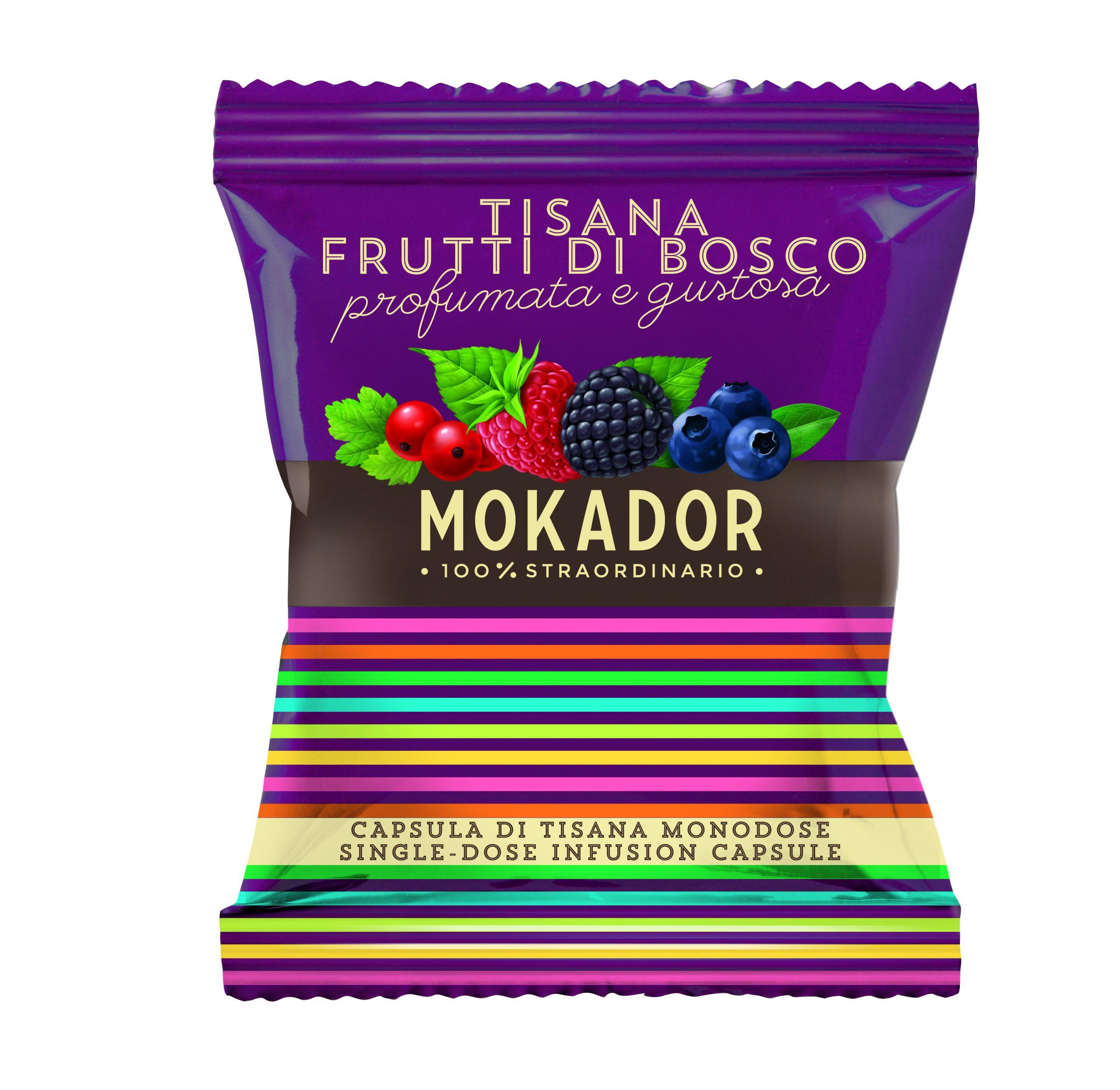 Frutti di Bosco 50 capsule Mokador